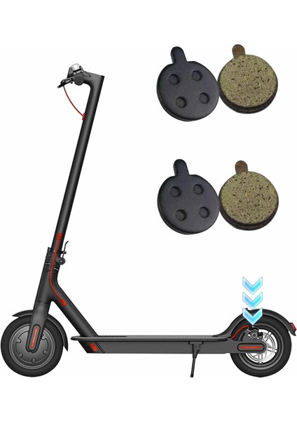Xiaomi Elektrikli Scooter M365 Uyumlu Scooter Fren Balatası ve Balata Çeşitleri