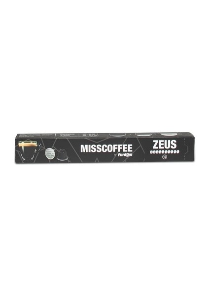 Mısscoffee Zeus Kapsül Kahve Kutusu Nespresso Sistem Uyumlu
