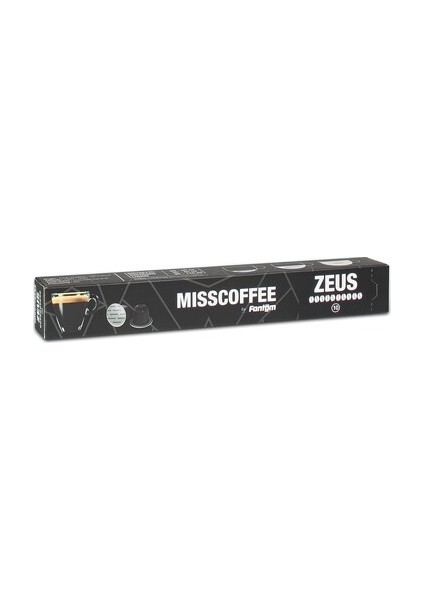 Mısscoffee Zeus Kapsül Kahve Kutusu Nespresso Sistem Uyumlu