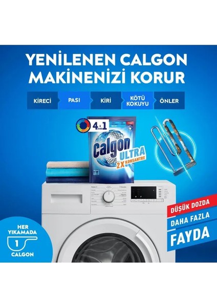 Kireç Önleyici 4'ü 1 Arada Ultra Konsantre Toz 750 gr