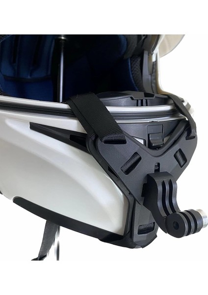 Kask Çene Bağlantılı Kamera Tutucu Aparatı