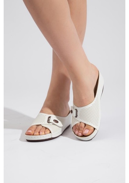 Kadın Ortopedik Konfor Modeli Günlük Terlik Yumuşak Anatomik Tabanlı Rahat Dışarı & Ev Iç