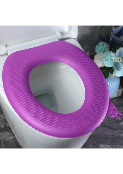 Evrensel Tuvalet Klozet Kapağı Süngeri Su Geçirmez Yumuşak Yıkanabilir Klozet Kılıfı Minderi fiyatları