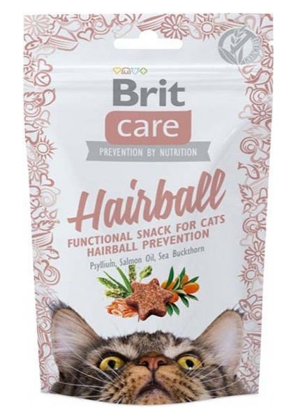 Cat Snack Hairball Tüy Yumağı Engelleyici Kedi Ödül Maması 50 gr