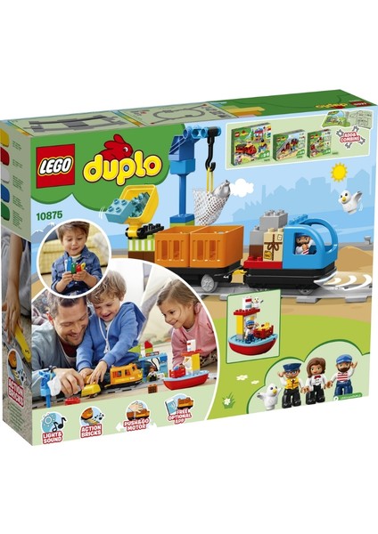 LEGO Duplo Kargo Treni 10875 - 105 Parça 2+