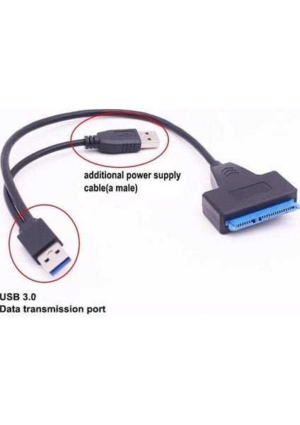 Sat3 2.5 Inç Sata To USB 3.0 Harddisk Çevirici USB To Sata HDD