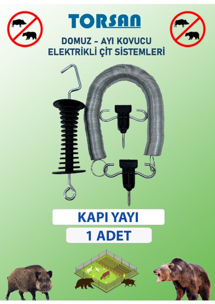 Elektirikli Çit Kapı Yayı