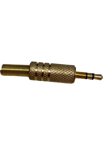 2,5mm Metal Gold Sarı Stereo Erkek Jak Girişi fiyatları