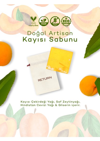 Artisan Kayısı Çekirdeği Sabunu