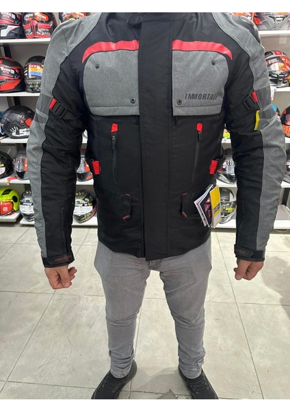 Ceket Prosev AT2202 Immortale Uzun Siyah/gri