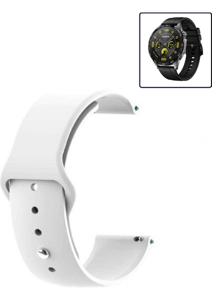 Huawei Watch Gt4 46MM Akıllı Saat Uyumlu Yumuşak Dokulu Silikon Kordon Kayış