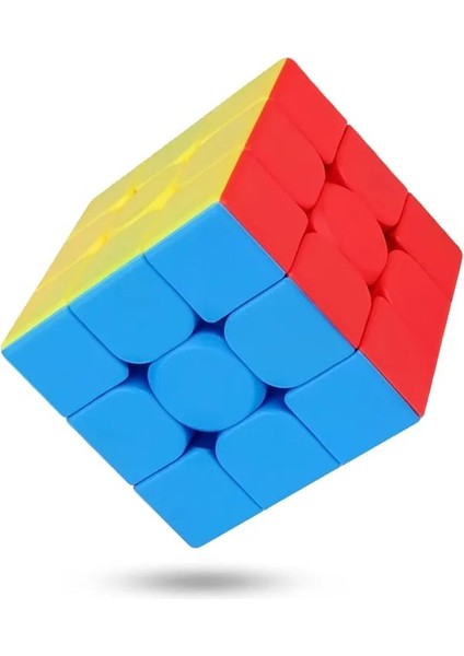 Berattoys Rubik Küp Zeka Küpü 3x3 Canlı Renkler Hız Küpü,fidget Oyuncak Seyahat Zeka Oyunu