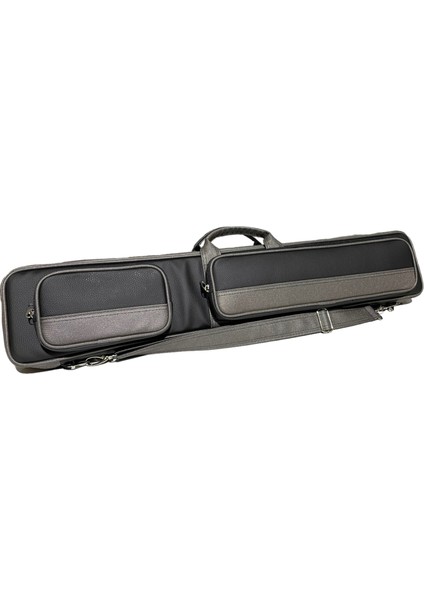 Deluxe Deri Bilardo Istaka Çantası - 4 Dip ve 8 Şaft Taşıma Kapasitesi