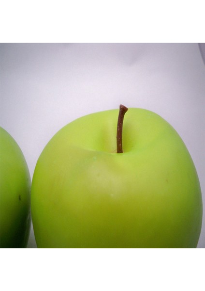 12 Adet Büyük Yapay Yeşil Elma-Meyve (Yurt Dışından) fırsatları