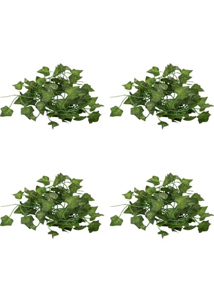 4 Adet 2 M Uzun Yapay Bitkiler Yeşil Sarmaşık Yaprakları Üzüm Asma Sahte Parthenocissus Yeşillik Yaprakları Ev Dekorasyon (Yurt Dışından)