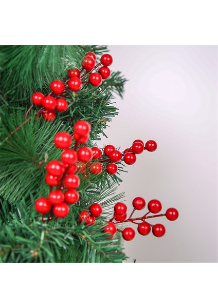 30 Adet Noel Simülasyon Berry 14 Meyveleri Yapay Çiçek Meyve Kiraz Bitkiler Noel Partisi Dekorasyon Dıy Hediye (Yurt Dışından)