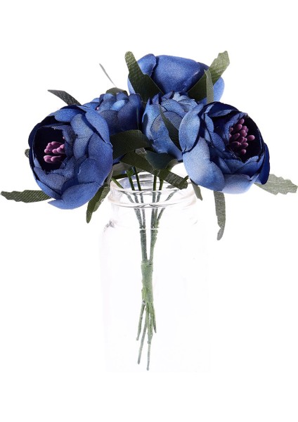 18 Adet Simülasyon Ipek Kumaş Buket Gelin Tutan Çiçekler Dekoratif Çiçekler Yaklaşık 4.5 cm Tek Çiçek Çapı (Yurt Dışından) indirimleri