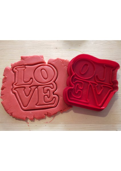 Love Yazılı Kurabiye Kalıbı( 2 Parça) fiyatları