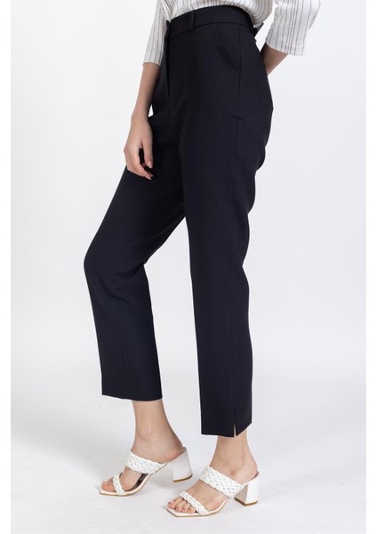 Vs Bayan Yandan Cepli Kumaş Pantolon 22Y-027 Siyah indirimleri