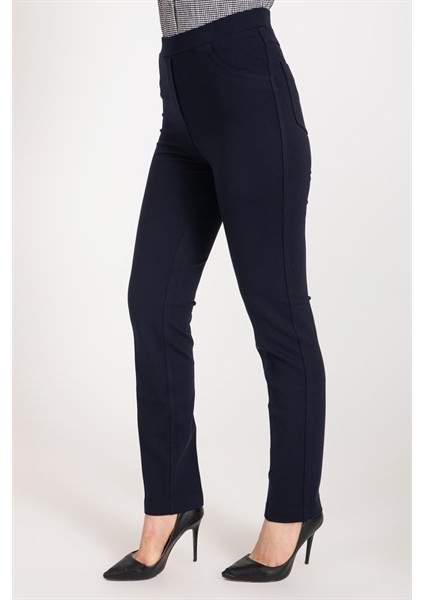 Vs Bayan Klasik Çelik Örgü Tayt 007 Lacivert modelleri