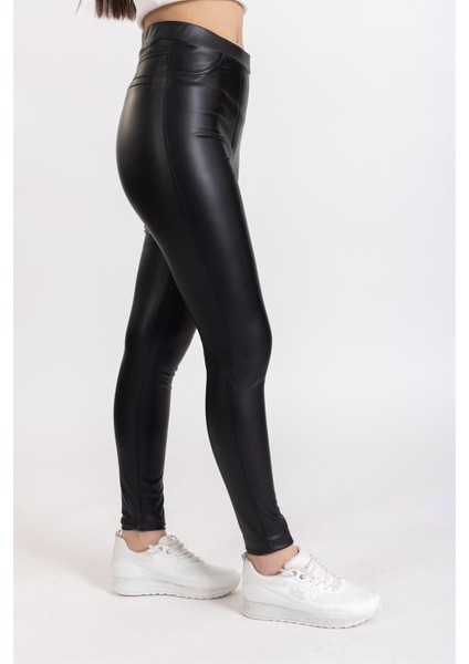 Vs Bayan Deri Tayt 21K 018 Siyah modelleri