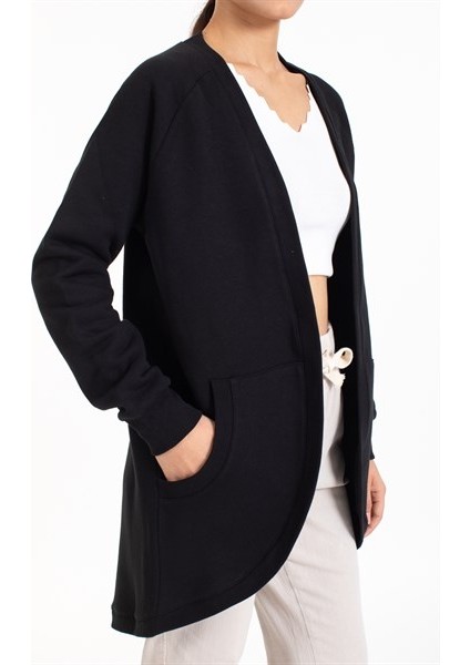 Gp Bayan Cepli Uzun Kol Ceket Siyah fırsatları