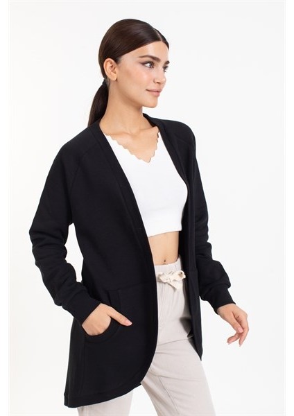 Gp Bayan Cepli Uzun Kol Ceket Siyah indirimleri