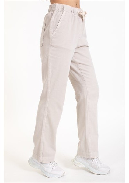 Mj Lastikli Bagcıklı Kanvas Pantolon Taş fiyatları