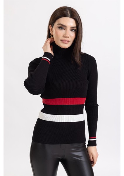 Ms Bayan Balıkçı U.kol Kazak Siyah fiyatları