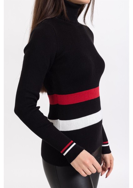 Ms Bayan Balıkçı U.kol Kazak Siyah fırsatları