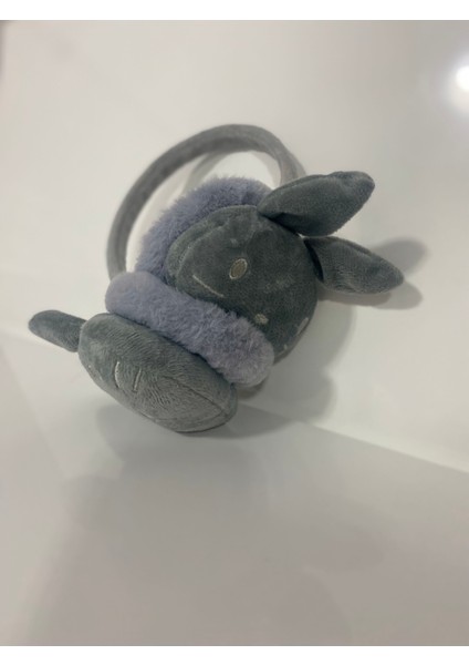 Peluş Tavşan Figürlü Çocuk Kulaklık