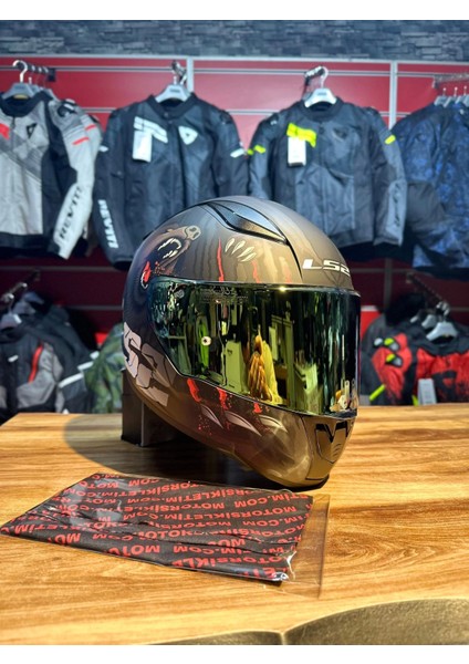 Rapıd 2 Clawn Mat Siyah-Gri-Kırmızı Kask Rapid 2 Clawn Mat Siyah Gri Kırmızı Kask Gold Vizör - MT14 Ls2 fiyatları