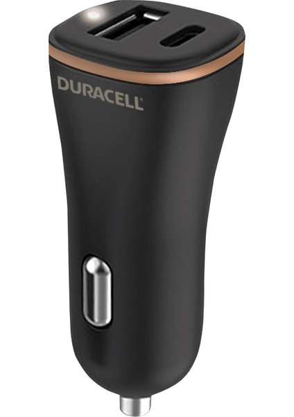 Car Charger Type-C PD18W +2.4A Black fırsatları