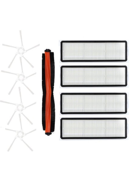 9 Adet Xiaomi Mijia Pro STYTJ06ZHM Kendi Kendini Temizleyen Robotlu Süpürge Aksesuarları Ana Yan Fırça Hepa Filtre (Yurt Dışından) fiyatları