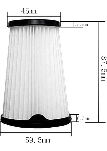Electrolux Elektrikli Süpürge Için 4 Adet Aeg AEF150 Aksesuarları Filtre Filtresi Hepa Filtre (Yurt Dışından) modelleri