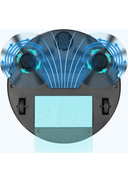 Akıllı Süpürme Robotu Ev Mini Süpürge Süpürme ve Vakumlama Kablosuz Elektrikli Süpürge Süpürme Robotları Ev Kullanımı Için, A (Yurt Dışından)