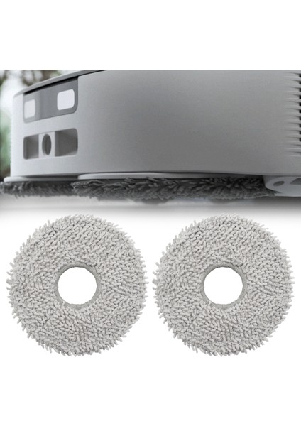 8 Adet Yedek Parçalar Paspas Bezi Ecovacs Deebot X2/x2 PRO/DEX86 Robotlu Süpürge Yıkanabilir Paspas Bezi (Yurt Dışından)