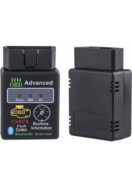 ELM327 V1.5 Obd2 Bluetooth Türkçe Araç Arıza Tespit Cihazı Hh Obd