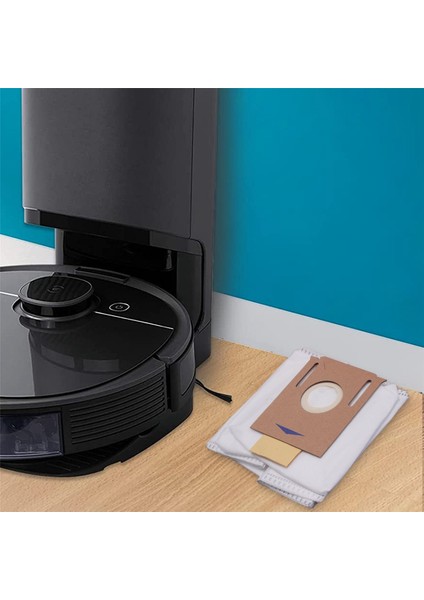 8 Adet Ecovacs Deebot Ozmo T8 Robotlu Süpürge Yüksek Kapasiteli Sızdırmaz Toz Torbası Yedek Aksesuarlar Parça Kiti (Yurt Dışından) modelleri