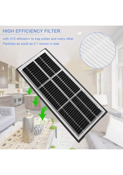 8 Adet Hepa Filtre Xiaomi Roborock T7S/T8PLUS/G10/G10S/S8 Pro Ultra /s8+/s8 Robotlu Süpürge Yedek Parçalar (Yurt Dışından)