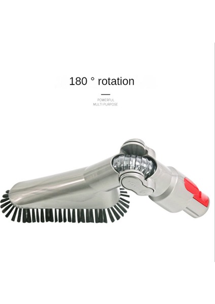 Dyson V7 V8 V10 V11 Elektrikli Süpürge Aksesuarları Yukarı Üst Meme Fırça Toz Giderme Yumuşak Kıl Fırça Kafası 180 Derece (Yurt Dışından) fiyatları
