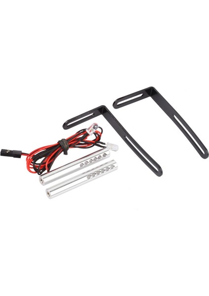 Metal Arka Tampon Yedek Lastik Rafı ile Eksenel Traxxas Trx4 SCX10 SCX10 Iı 90046 SCX10 Iıı 1/10 Rc Paletli Araba (Yurt Dışından)