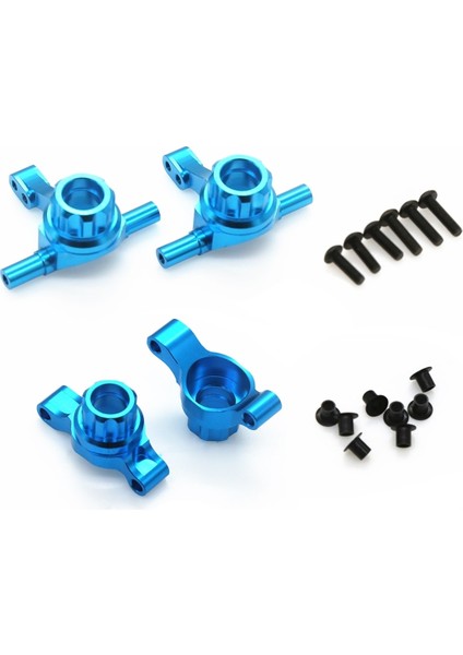 4 Adet Metal Ön ve Arka Dik Knuckle Arms Direksiyon Mafsalı Seti Tamiya TT02 Tt-02 1/10 Rc Araba Yükseltme Parçaları (Yurt Dışından)