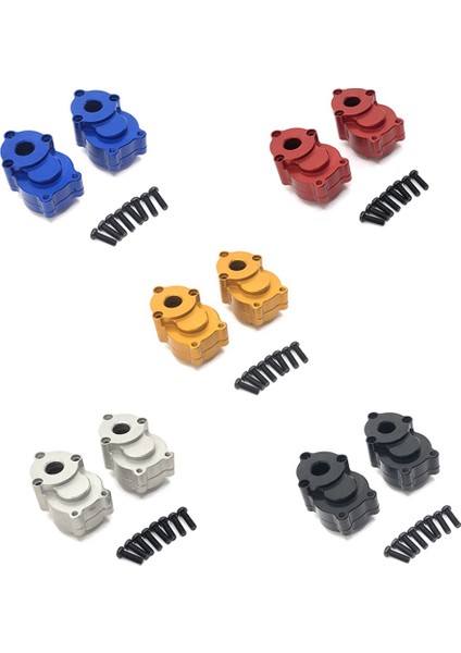 2 Takım Metal Arka Aks Portal Tahrik Muhafazası Yikong YK4102 YK4103 YK6101 YK4082 Rc Paletli Araba Yükseltme Parçaları, 1 (Yurt Dışından)
