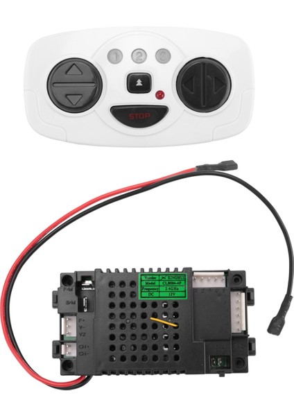 CLB084-4F Çocuk Elektrikli Araç Uzaktan Kumanda ve Alıcı Elektrikli Araç Yedek Parçaları (Yurt Dışından)