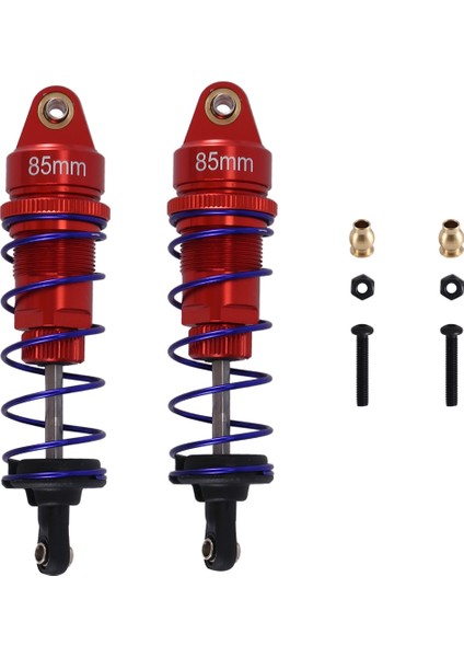 Yağ Ayarlanabilir 85MM Metal Amortisör Damperi 1/10 Rc Buggy Kamyon Kısa Kulvar Ralli Araba Canavar Kamyon Parçaları,1 (Yurt Dışından)