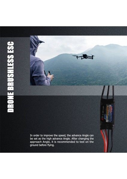 Ubec 10A ile Rc Uçak Için Esc Motor Hız Kontrol Cihazı Fırçasız Esc (Yurt Dışından)