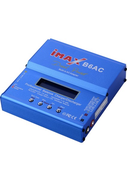 Imax Için B6AC 80 W Rc Şarj Dengeleyici + T Fiş Kablosu Dijital Li-Ion Life Nimh Nicd Pb Lipo Pil Boşaltıcı Ab Tak (Yurt Dışından)