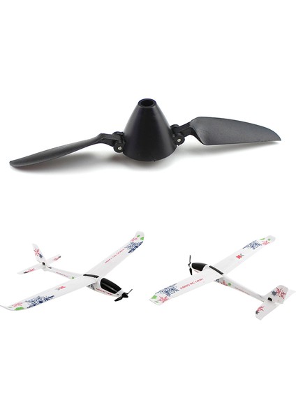 Xk A800.0006 Pervane Katlanır Bıçaklar Wltoys Xk A800 Rc Uçak Sabit Kanat Planör Yükseltme Yedek Parça (Yurt Dışından)