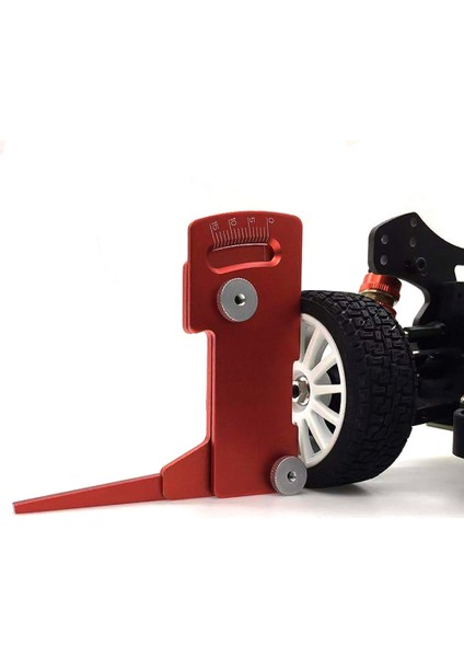 1 Adet Metal Kamber Ölçer ve Sürüş Yükseklik Ölçer Aracı/cetvel Yüksekliği Ayarlamak ve Jant Kamber Rc Model Araba Hsp, Siyah (Yurt Dışından)